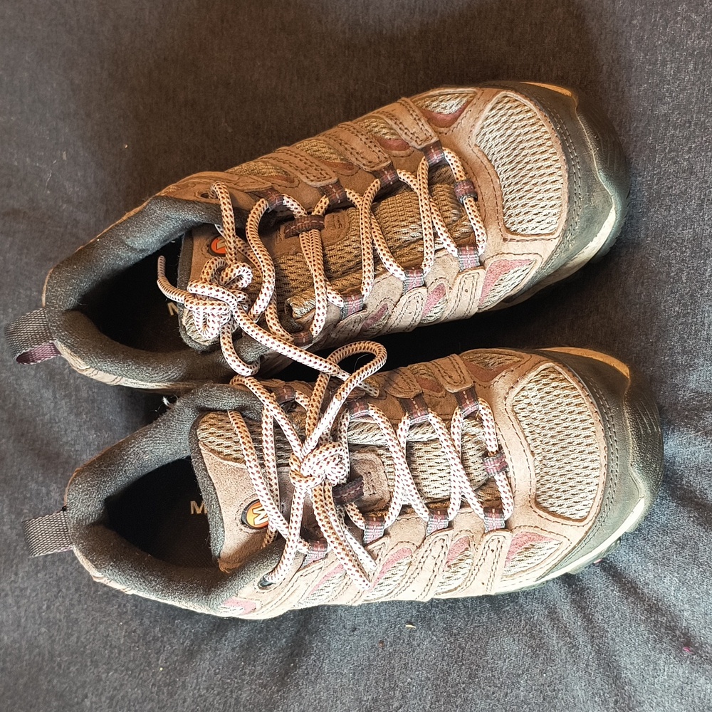 Merrell Women's Athletic Shoes - Tan and Gray